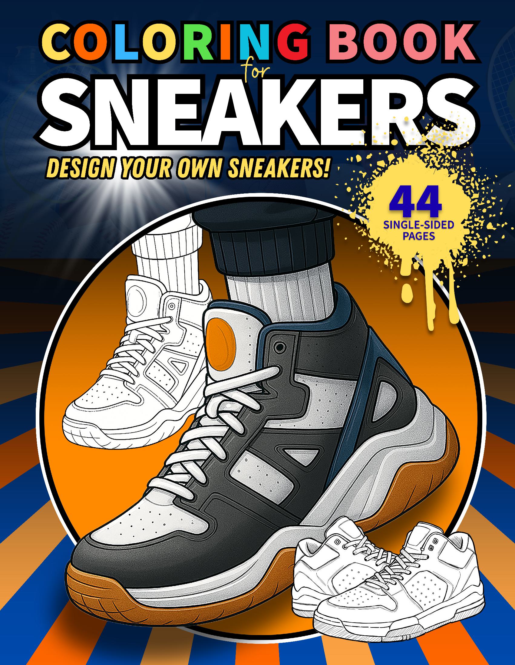 COLORING BOOK for SNEAKERS